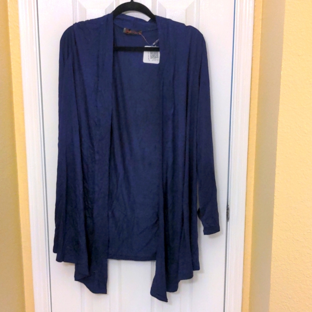 Blue Cardigan